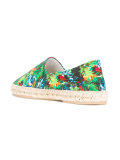 tropical print espadrilles