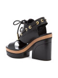 cut out platform sandals 