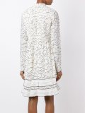 longsleeved vine print dress