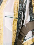 刺绣书法罩衫