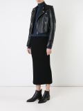 micro crepe roll neck sweater