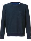 chest pocket sweatshirt