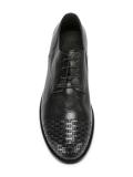 woven toe cap derby shoes