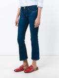 cropped bootcut jeans