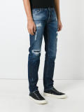 distressed jeans