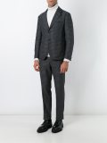 patterned two piece suit