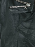 sleeveless biker jacket