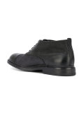 distressed lace-up shoes