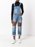 ripped pearl dungarees
