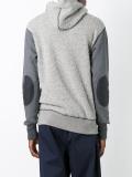 contrast hoodie