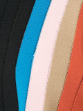 stripe fringe detail sweater