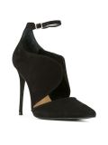 nubuck leather pumps