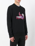 motorcycle patch sweatshirt 