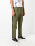 side-stripe sports pants