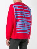 logo print sweatshirt