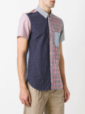 multi-print shortsleeved shirt