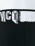 stripe logo print T-shirt