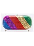 'Rainbow Pill' clutch