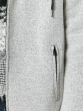 zipped mid hoodie