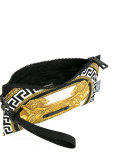 baroque print clutch