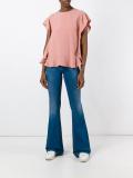 ruffled blouse