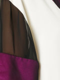 mesh sleeve T-shirt dress