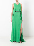 layered maxi dress