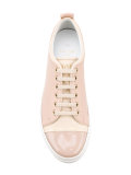 patent toe cap trainers