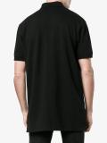Tattoo print polo shirt