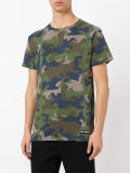 back number print T-shirt 