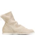 zipped flat boots