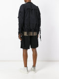 Flex Strapped bomber jacket