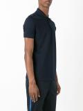 embroidered fish polo shirt