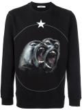 Monkey Brothers printed sweatshirt