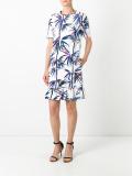 tropical print dress