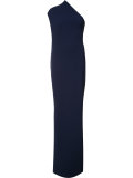 single shoulder maxi dress