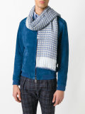 grid pattern scarf