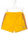 side stripe swim shorts 