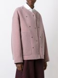 eyelet detail jacket