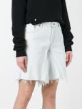 raw hem shorts