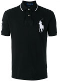 embroidered logo polo shirt 