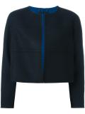 stylized seam cropped jacket