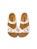 rose print sandals