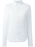 fitted button up shirt