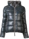 flower detail down jacket