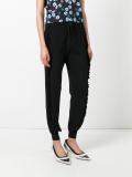 ruffled detailing sweatpants
