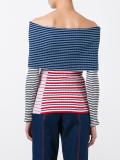 striped knit top 