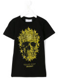 skull print T-shirt
