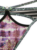 printed bikini set