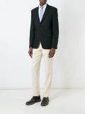 straight legged trousers